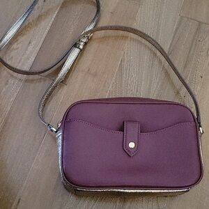Elegant Purple Crossbody Bag